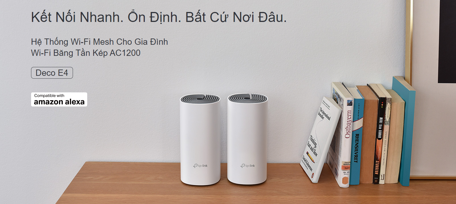 Bộ phát wifi mesh TP-Link Deco E4